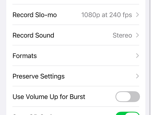 Tap Formats